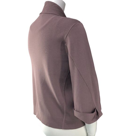 Donna Karan New York Womens Size L Open Front Cardigan Rib Knit - Picture 8 of 16